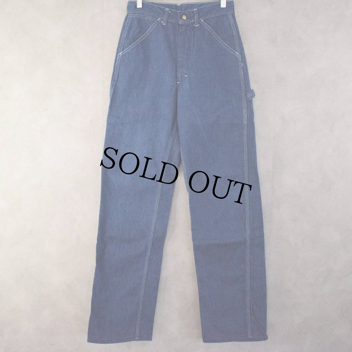 画像2: 70's Lee USA製 Denim Painter pants W28 (2)