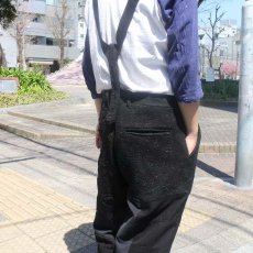 画像4: ink "CRAZY FABRIC PANTS" BLACK 【M】 (4)