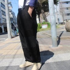 画像3: ink "CRAZY FABRIC PANTS" BLACK 【M】 (3)