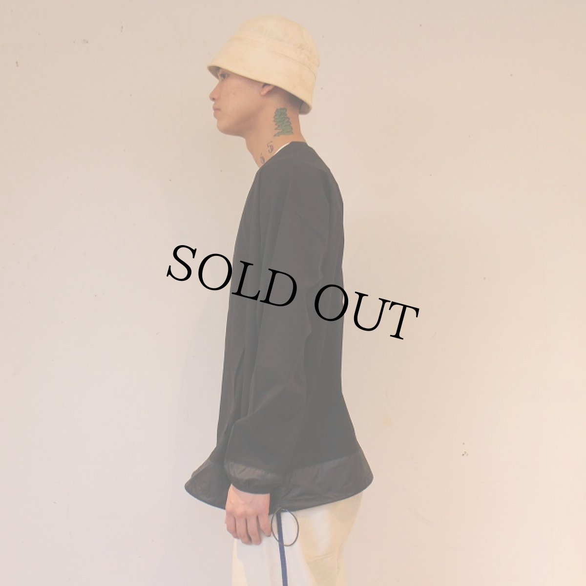 画像4: COMFY OUTDOOR GARMENT "GRAVEL LONG SLEEVE TEE"  BLACK 【M】 (4)