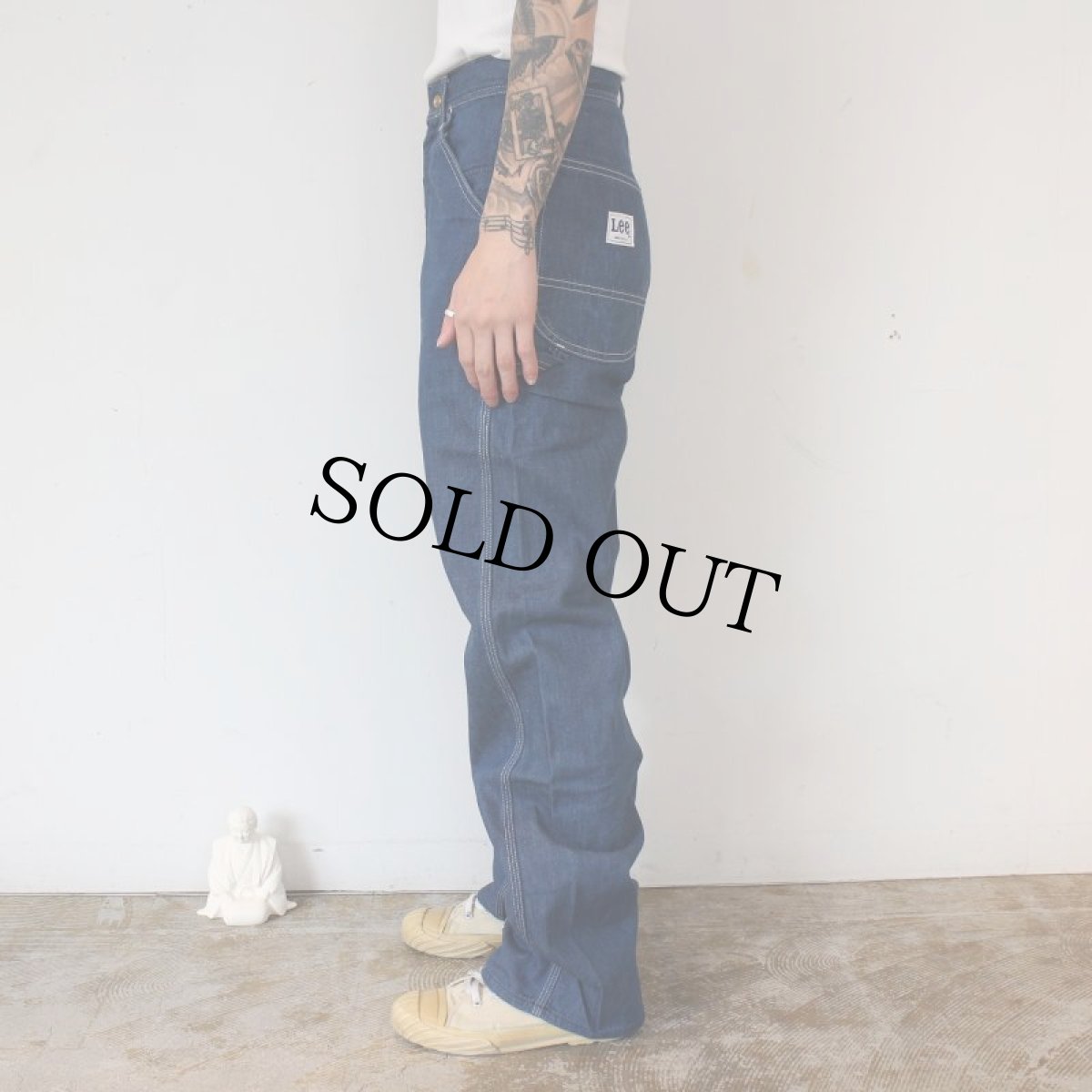 画像4: 70's Lee USA製 Denim Painter pants W28 (4)