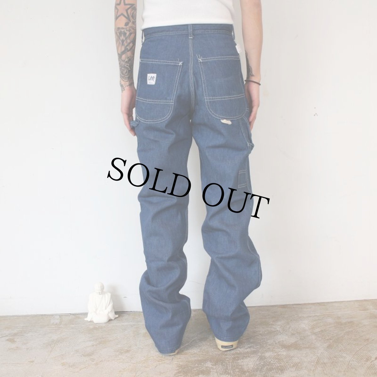 画像5: 70's Lee USA製 Denim Painter pants W28 (5)