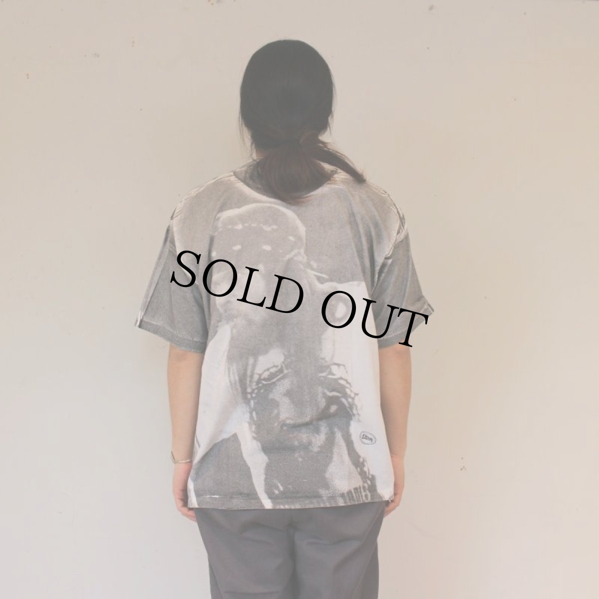 画像7: 90's GUNS N' ROSES アクセル・ローズ 大判プリントTシャツ XL (7)