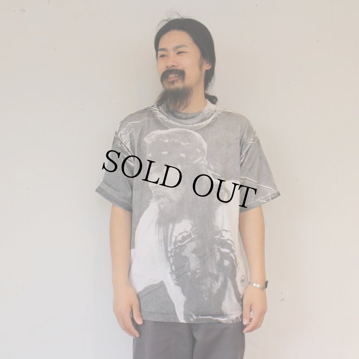 画像5: 90's GUNS N' ROSES アクセル・ローズ 大判プリントTシャツ XL (5)