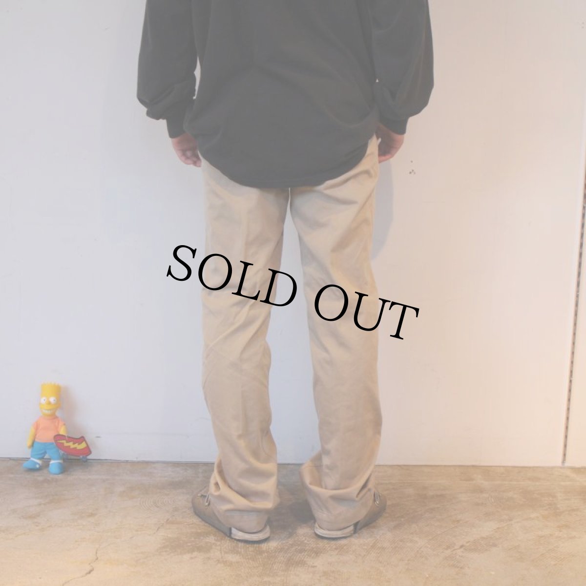 画像4: 40's "45チノ" U.S.ARMY チノトラウザーズ W28 (4)