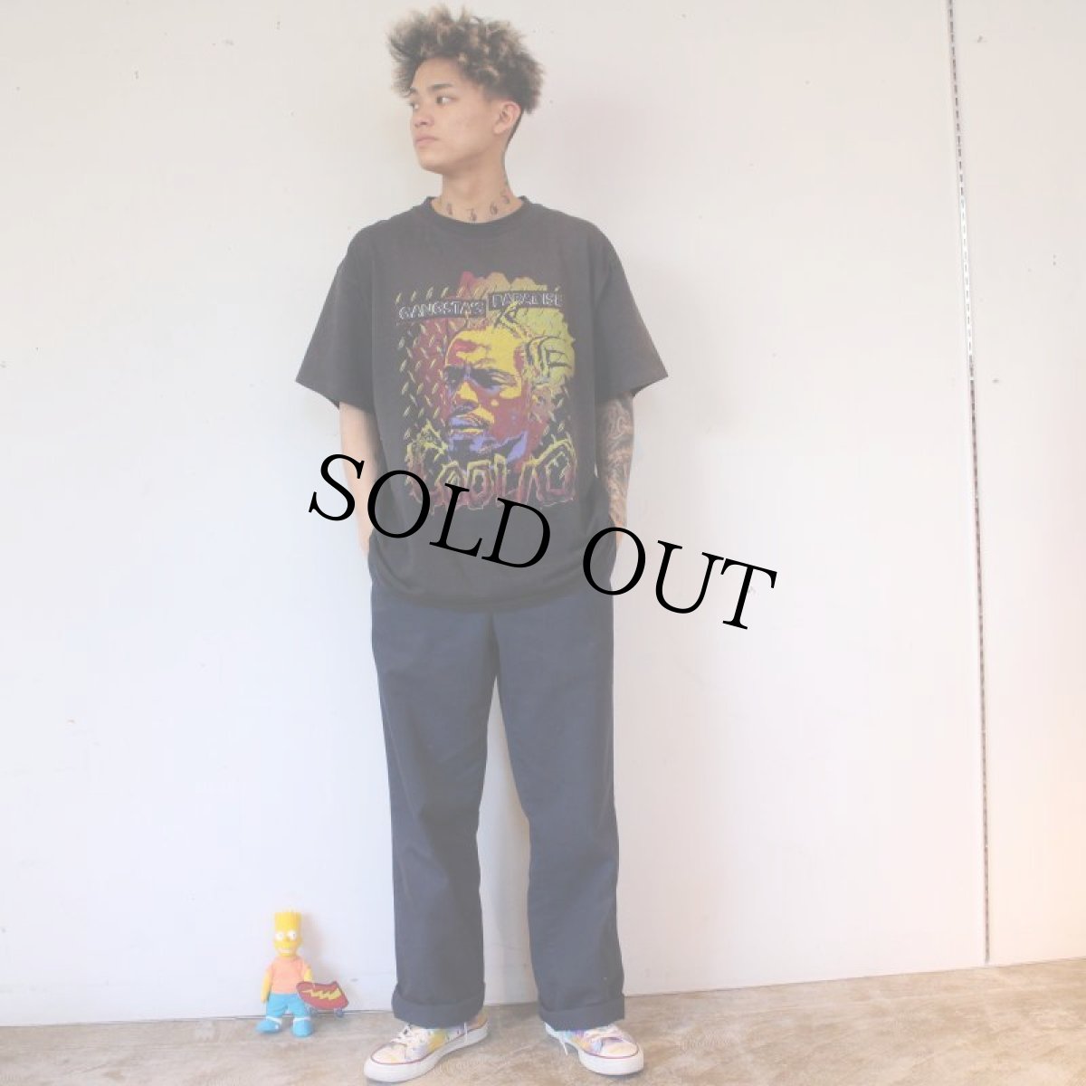 画像5: 90's COOLIO USA製 GANGSTA'S PARADISE ヒップホップTシャツ XL (5)