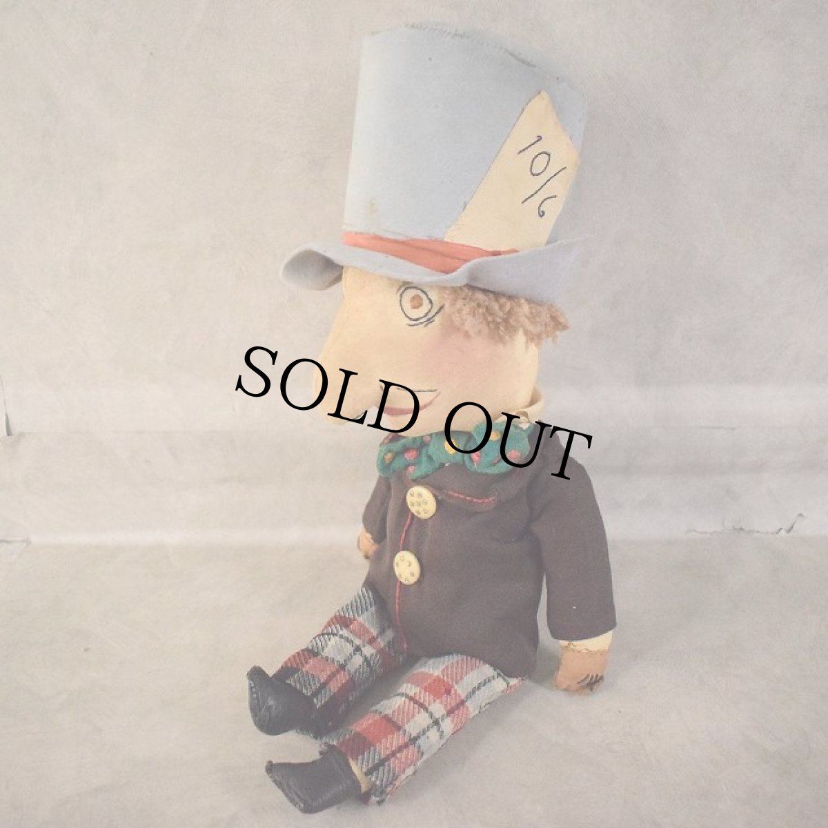 画像1: 30's〜 Alice in Wonderland "The Hatter" Doll (1)