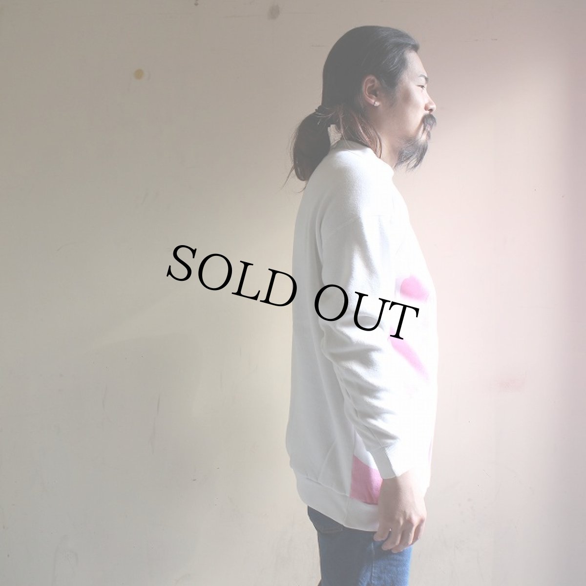 画像3: 80's NIKE 紺タグ 大判プリントスウェット M (3)