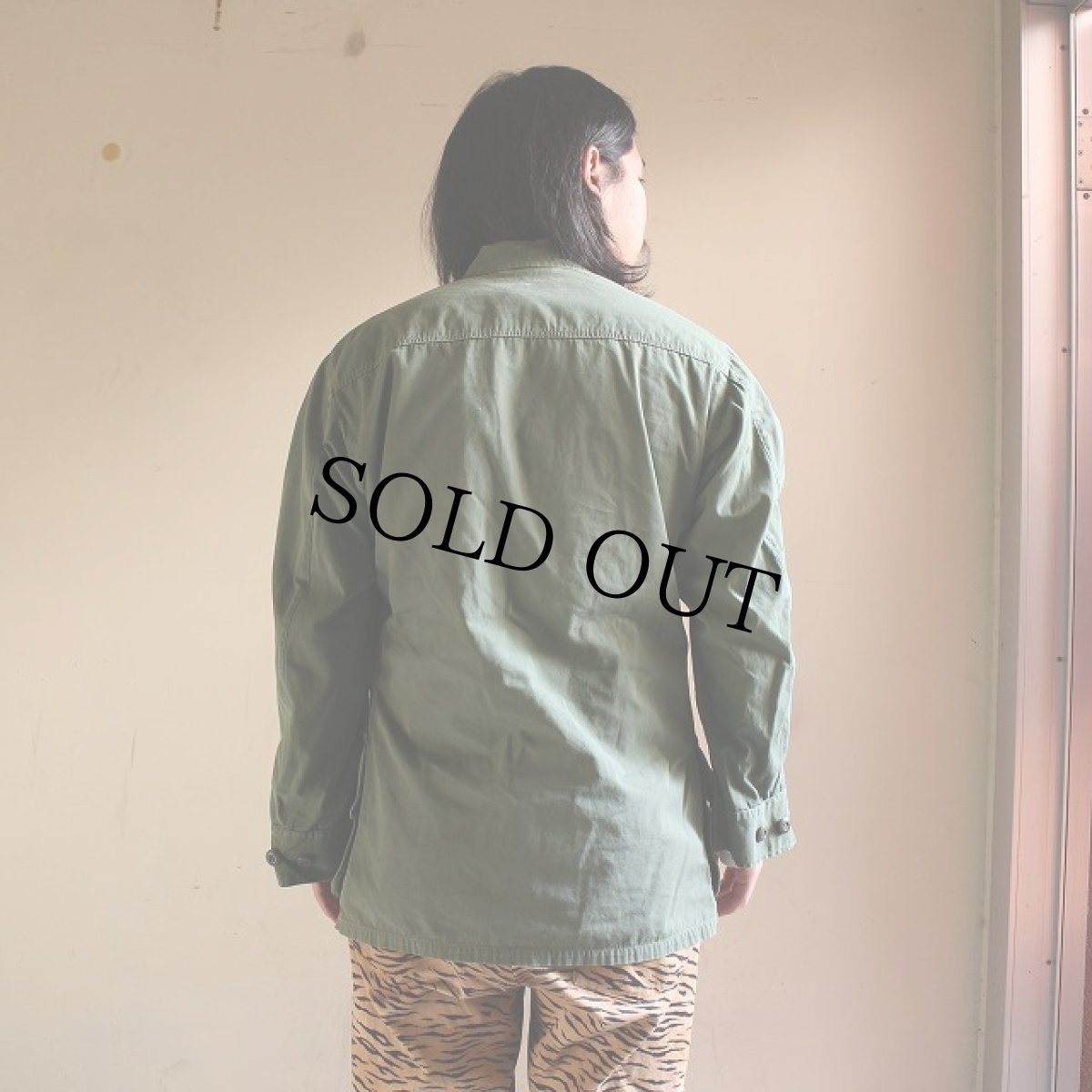 画像4: 60's U.S. ARMY ジャングルファティーグジャケット 3rd SMALL-REGULAR (4)