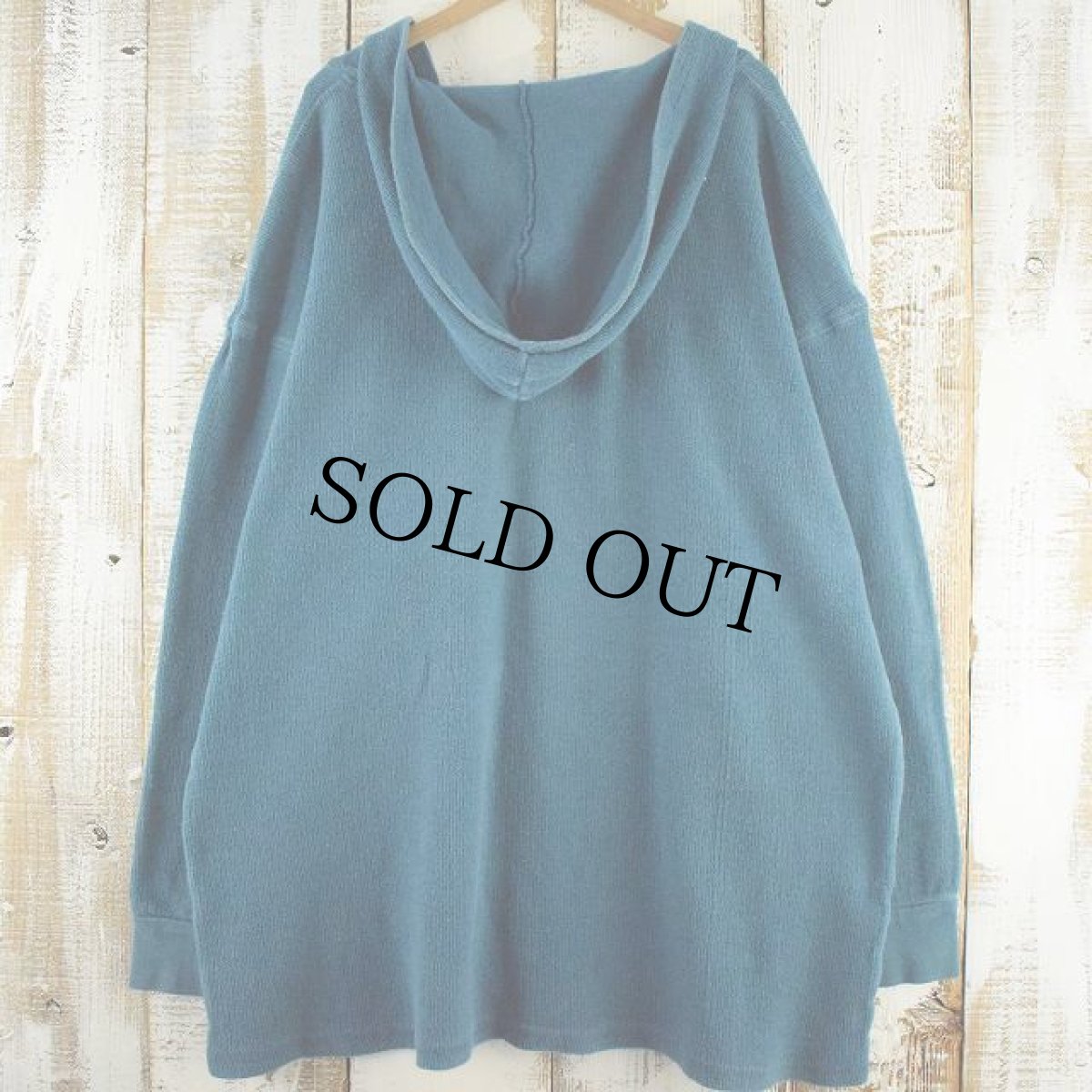 画像2: 90's CONVERSE USA製 エンボスロゴ コットンニットパーカー M (2)