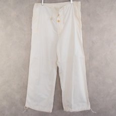 画像1: 40's U.S.ARMY Snow Camo Pants SMALL (1)