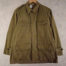 画像2: 50's French Army M-47 HBT Jacket 後期 (2)