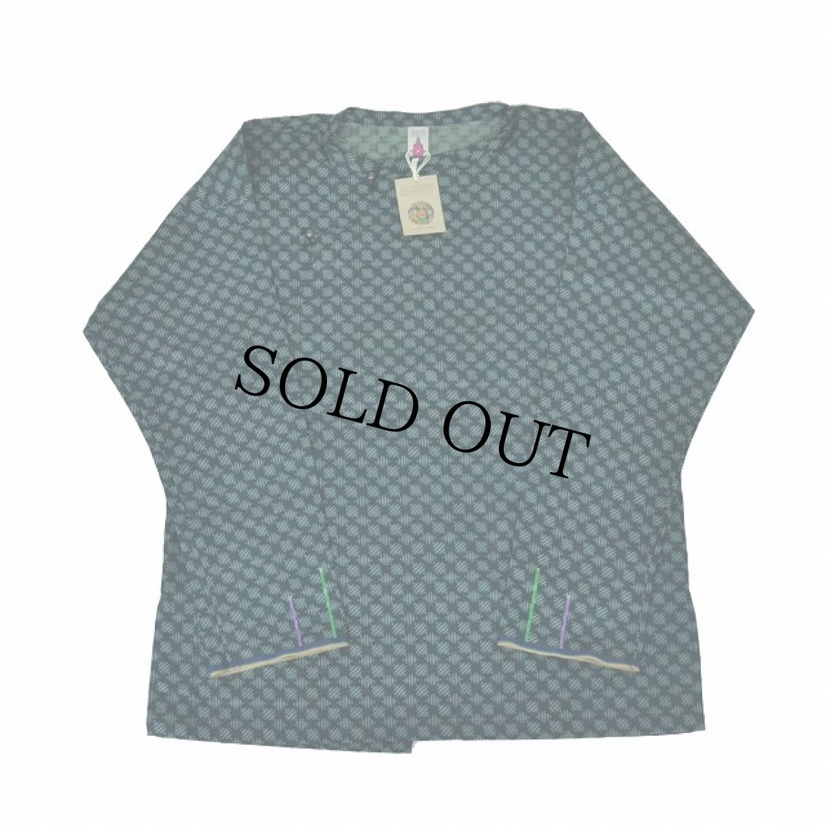 画像1: 【SALE】 ARIGATO FAKKYU "TIBETAN SHIRT JACKET" PRINT 【M】 (1)
