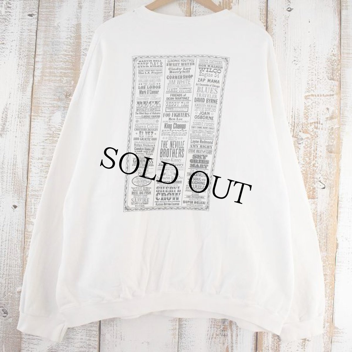 画像2: 90's BUMBER SHOOT USA製 音楽フェスティバルスウェット 2XL (2)