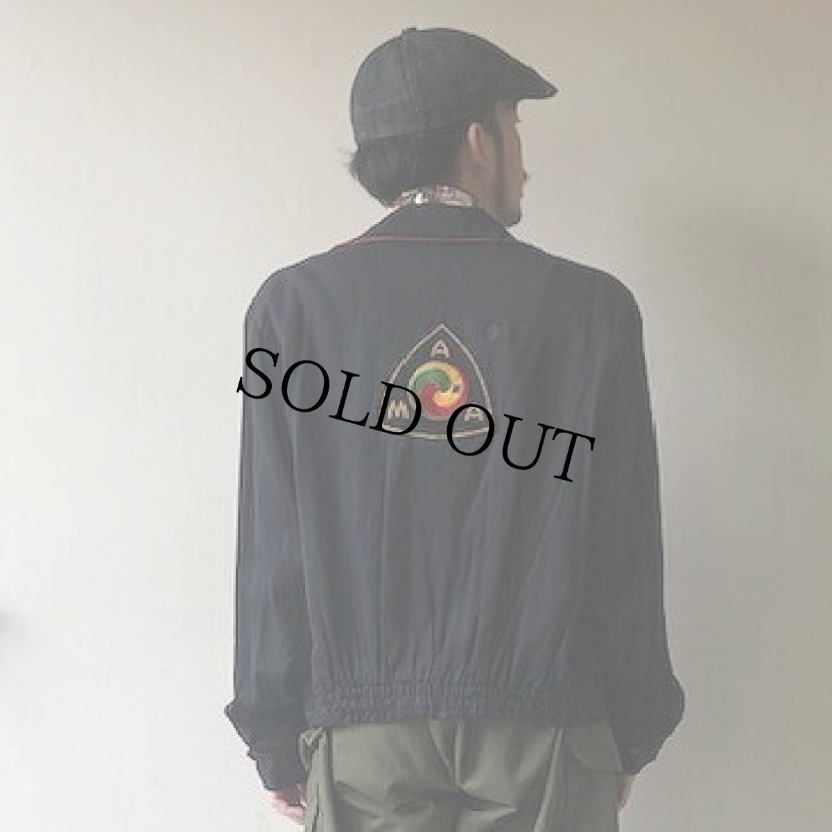 画像7: 50's AMA パッチ付き リバーシブルギャバジンジャケット (7)