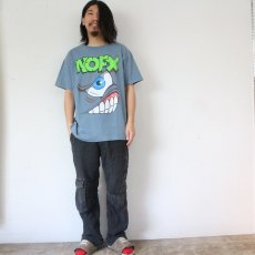 画像6: 90's NOFX "MONS・TOUR" USA製 バンドツアーTシャツ L (6)