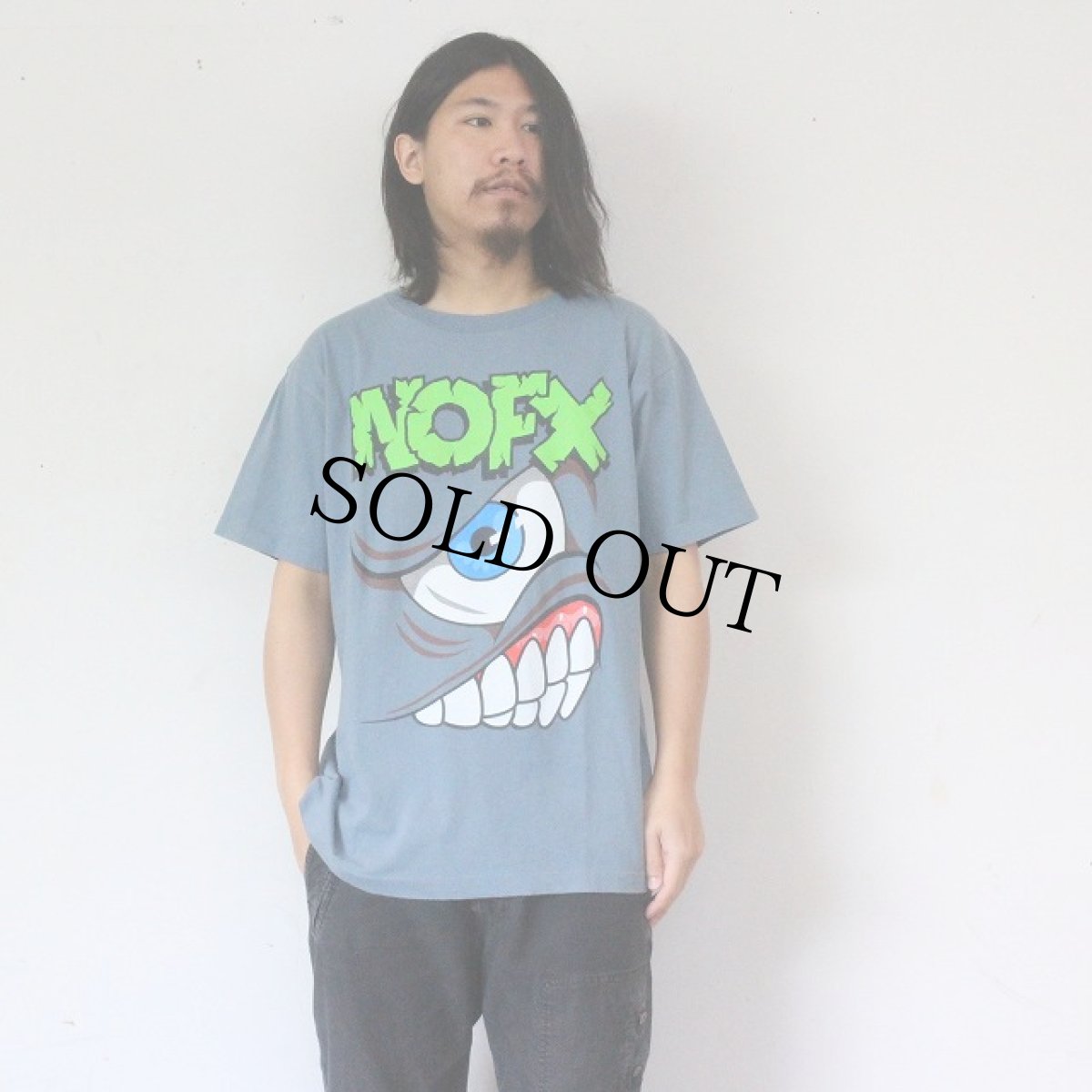 画像3: 90's NOFX "MONS・TOUR" USA製 バンドツアーTシャツ L (3)