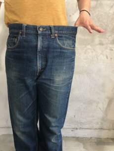 画像10: 70's LEVI'S 517 BIGE デニムパンツ W36 (10)