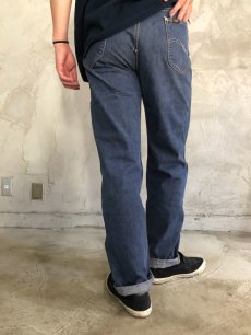 画像4: 70's Lee バッドダイ デニムパンツ W32 (4)