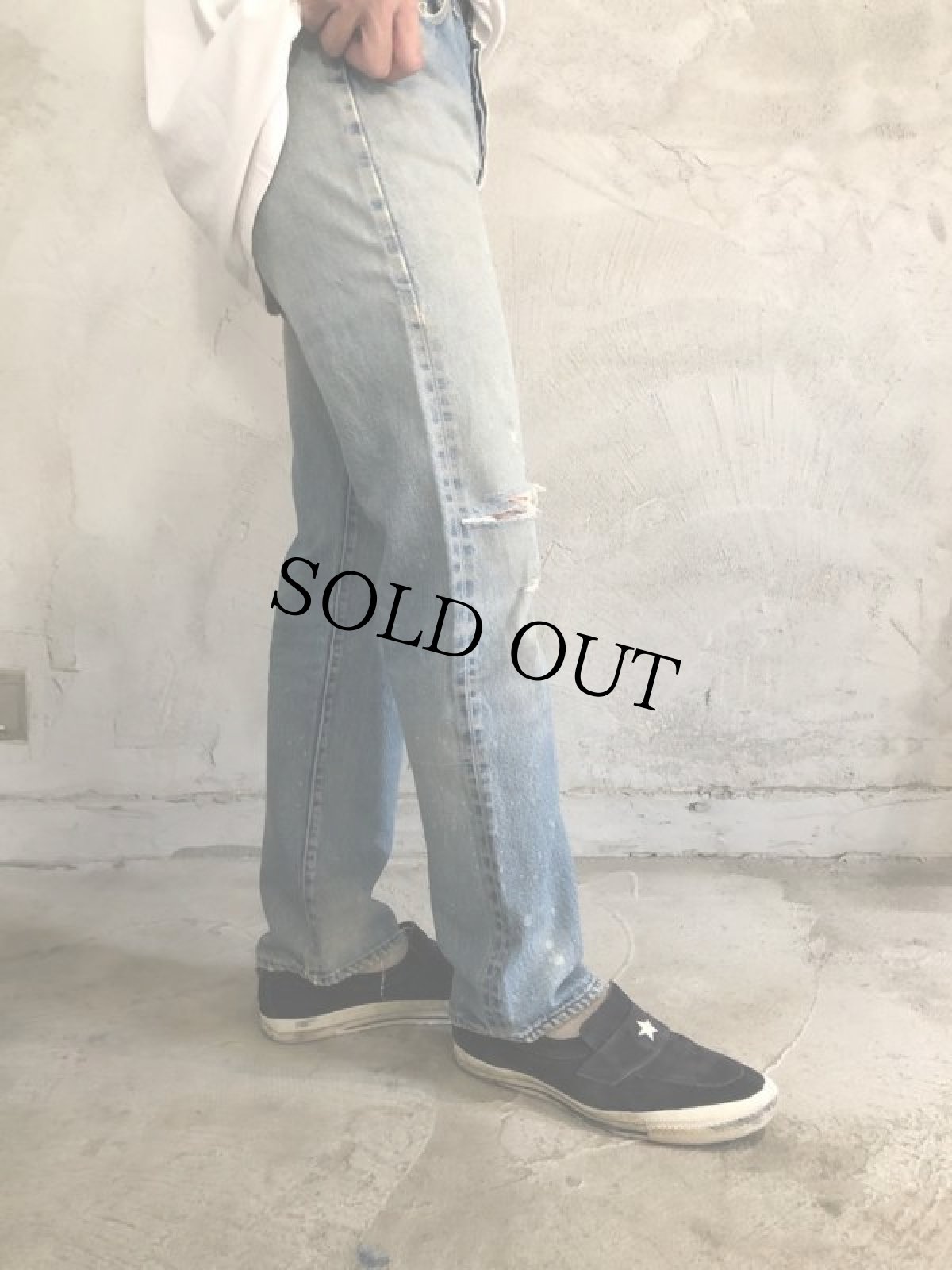 画像3: 80's Levi's 501 赤耳 デニムパンツ W31 (3)