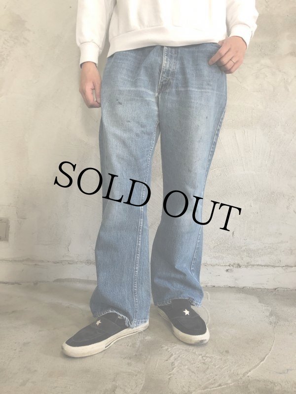 70's LEVI'S 646 BIGE デニムパンツ 70年代 ビッグe ビッグイー フレア