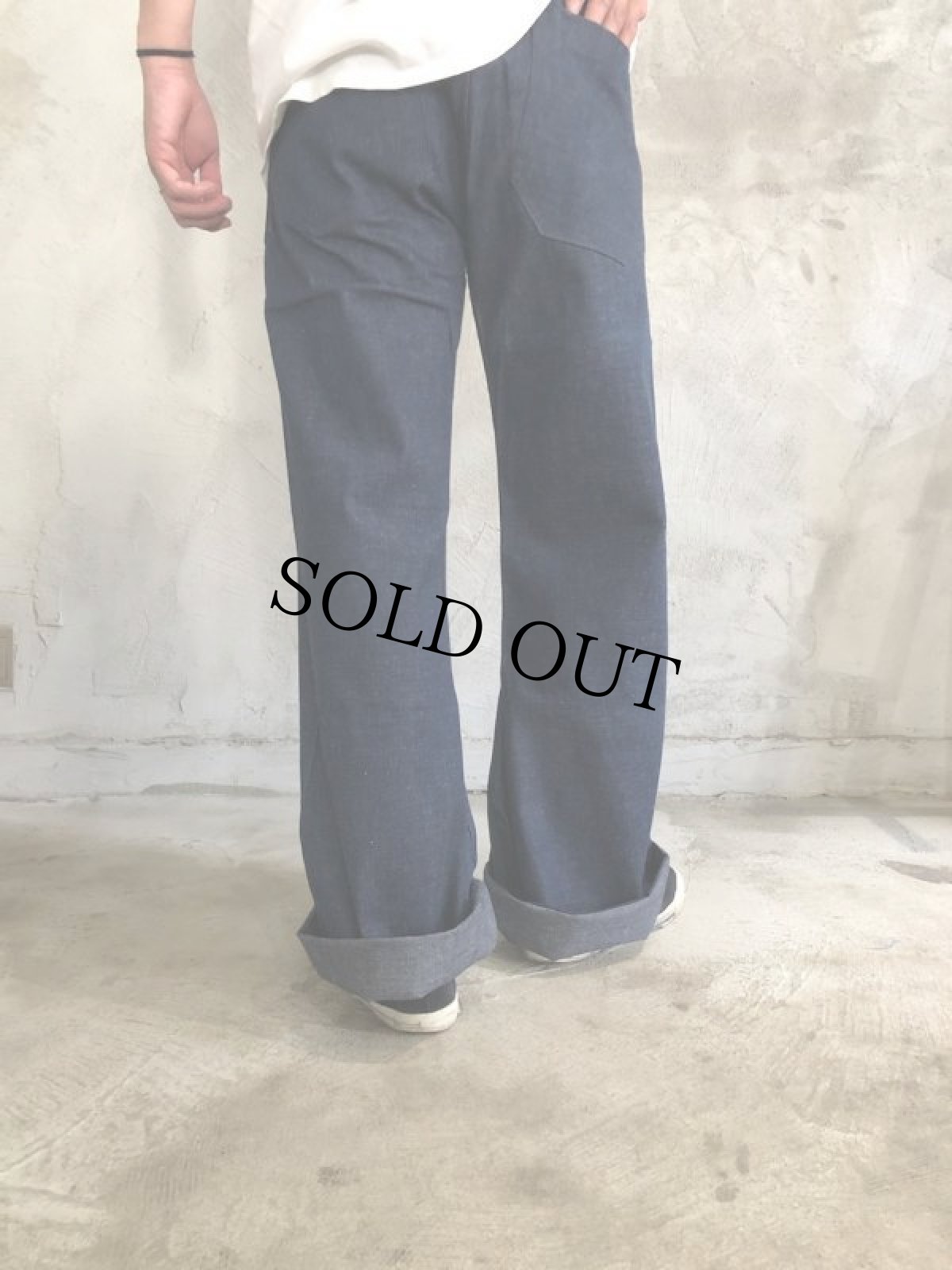 画像5: 40's〜50's USN デニム巻きパンツ DEADSTOCK (5)