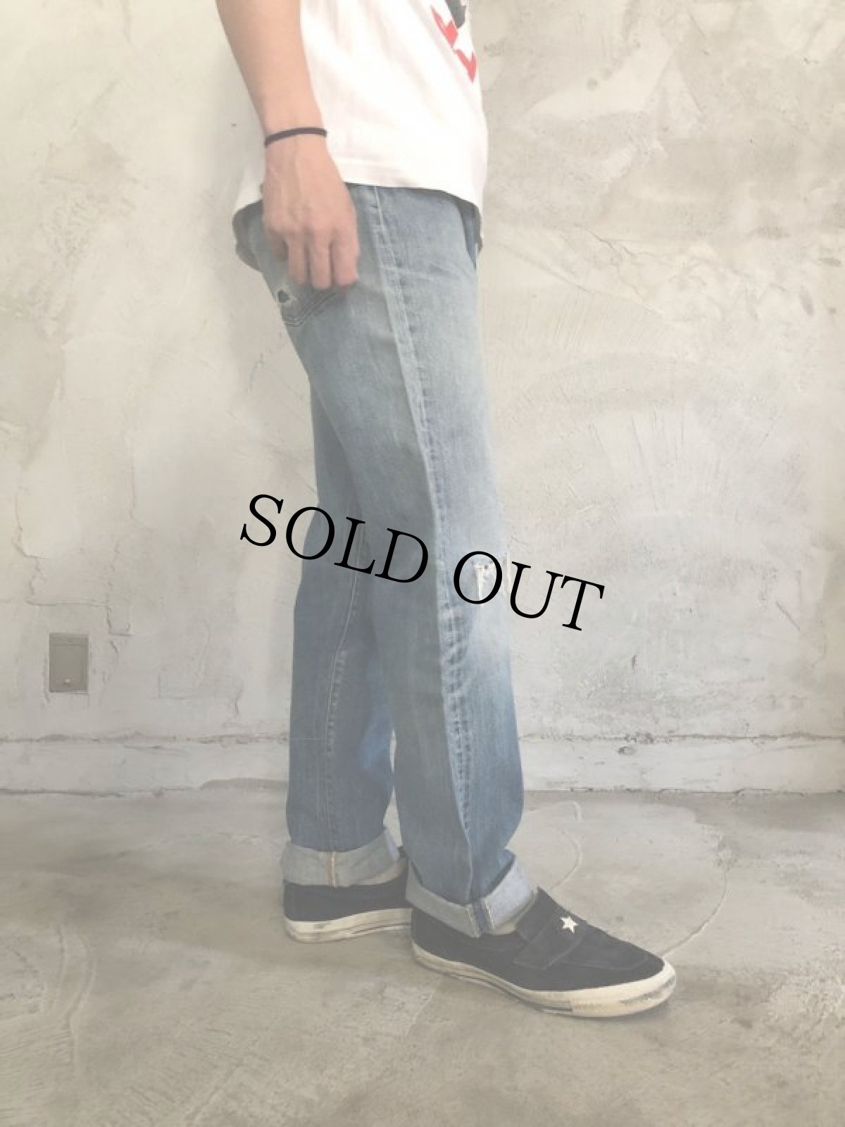 画像4: 70's Levi's 505 66single デニムパンツ W35 (4)