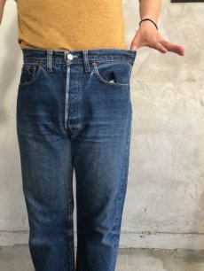 画像7: 60's〜70's LEVI'S 501 BIGE デニムパンツ W33 (7)