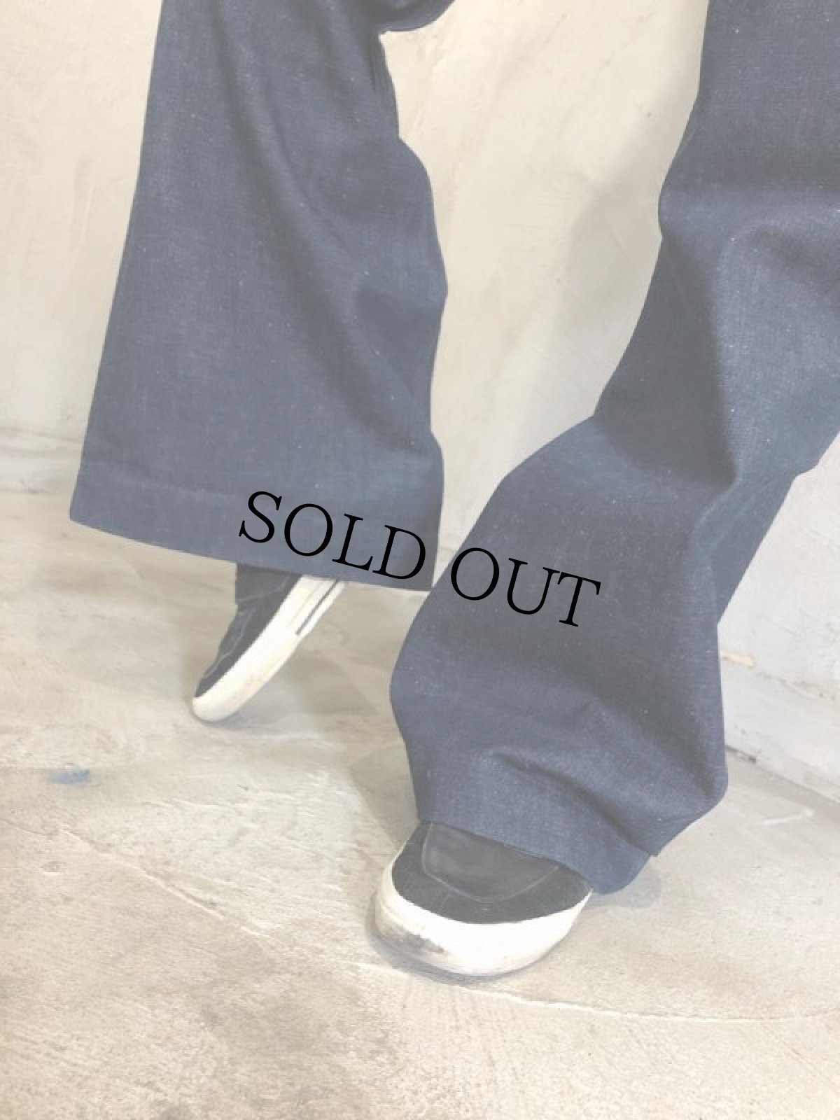 画像8: 40's〜50's USN デニム巻きパンツ DEADSTOCK (8)
