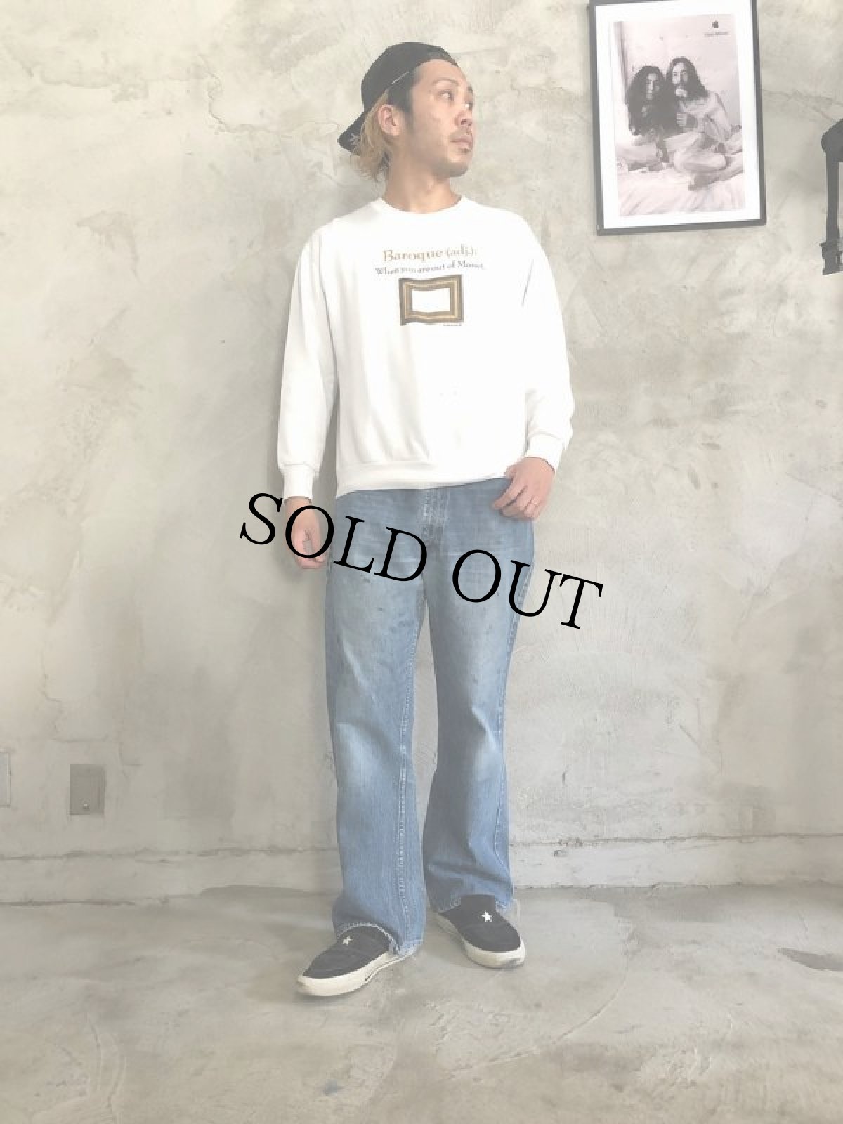 画像6: 70's LEVI'S 646 BIGE デニムパンツ (6)