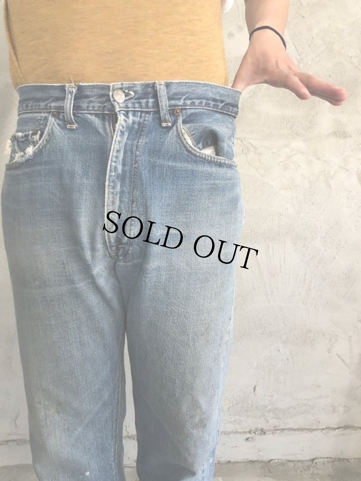 画像9: 60's LEVI'S 502 BIGE (9)