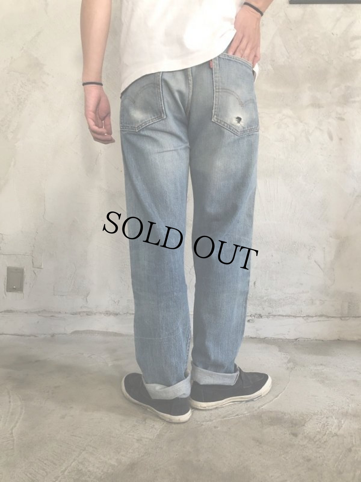 画像5: 70's Levi's 505 66single デニムパンツ W35 (5)