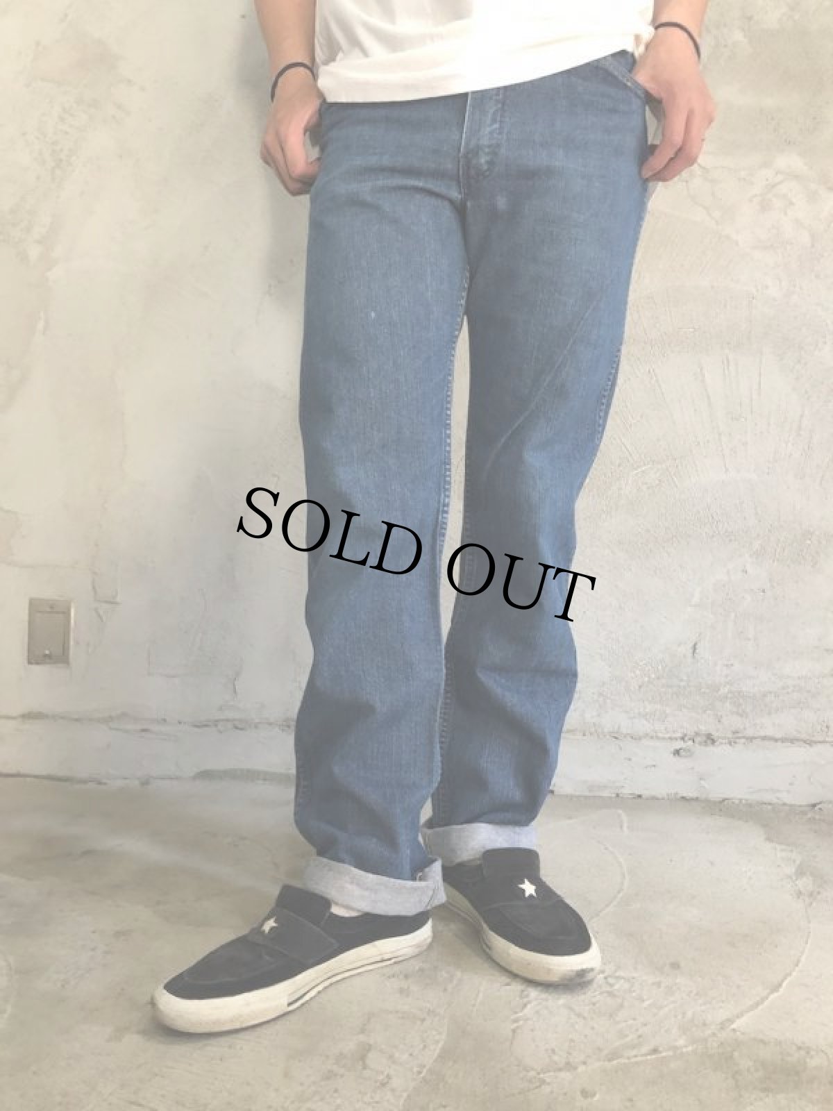 画像3: 1960's Wrangler 11MWZ 斜めベル デニムパンツ (3)