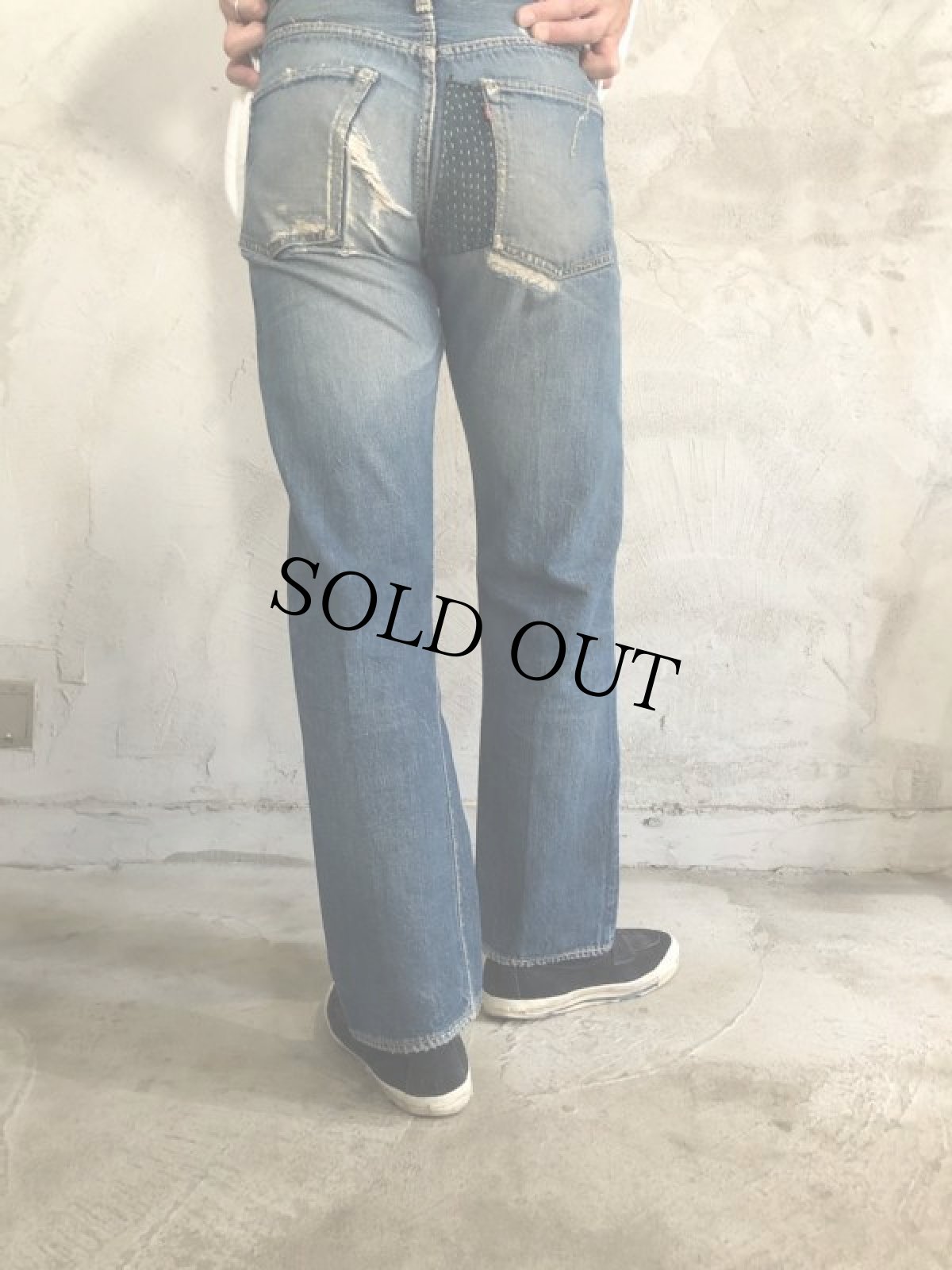 画像5: 50's LEVI'S 503BXX 両面タブ デニムパンツ W30 (5)