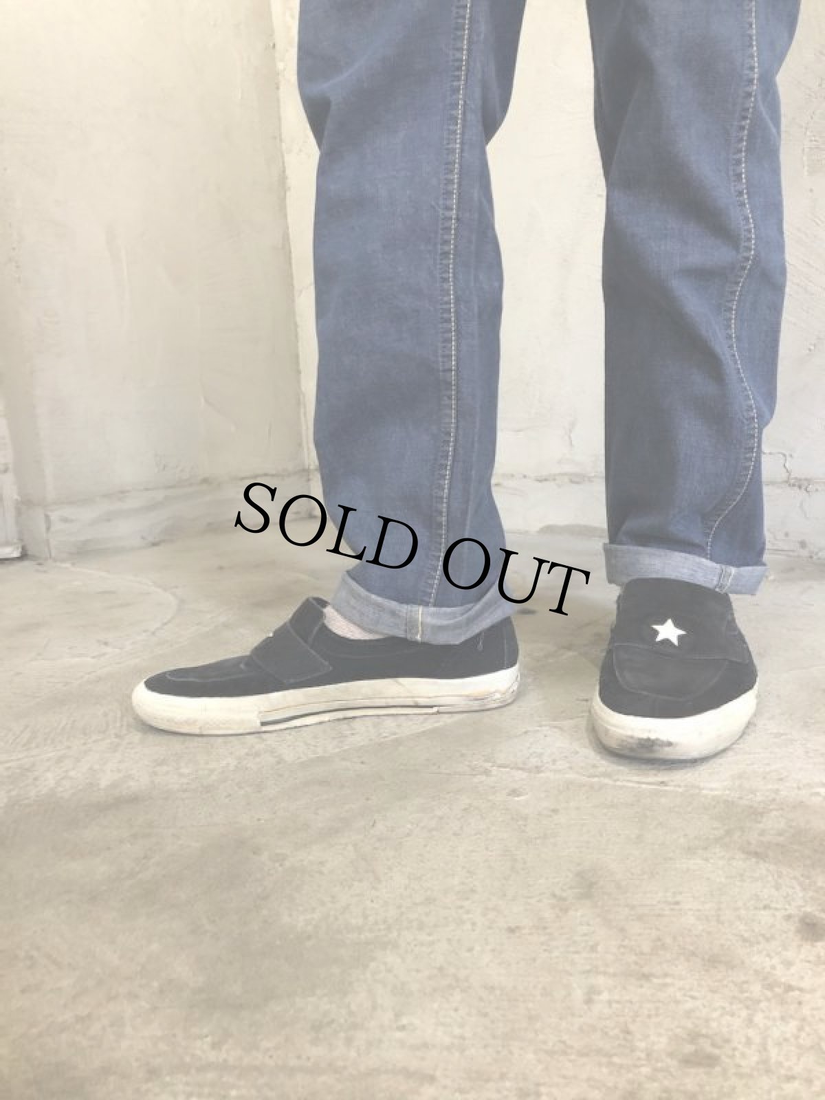 画像6: 70's Lee バッドダイ デニムパンツ W32 (6)