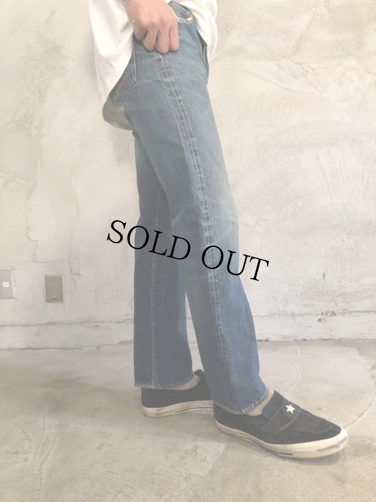 画像4: 50's LEVI'S 503BXX 両面タブ デニムパンツ W30 (4)