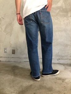 画像4: 60's〜70's LEVI'S 501 BIGE デニムパンツ W33 (4)