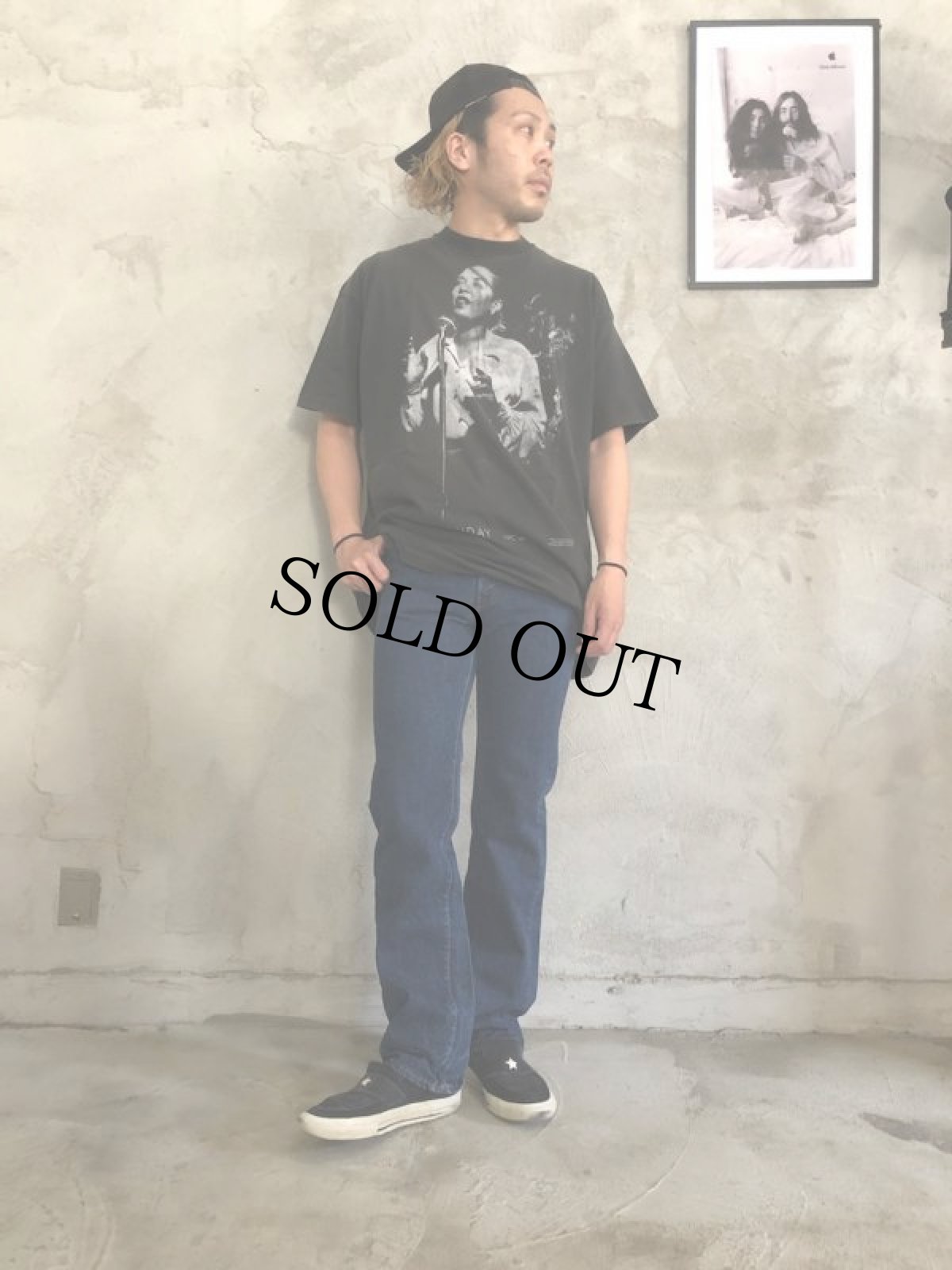 画像5: 70's Levi's 517 ブーツカットデニムパンツ 66single 濃紺 W31 (5)