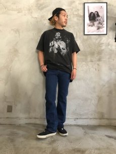 画像5: 70's Levi's 517 ブーツカットデニムパンツ 66single 濃紺 W31 (5)