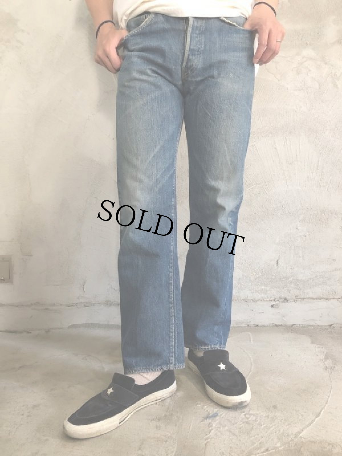 画像3: 50's LEVI'S 503BXX 両面タブ デニムパンツ W30 (3)