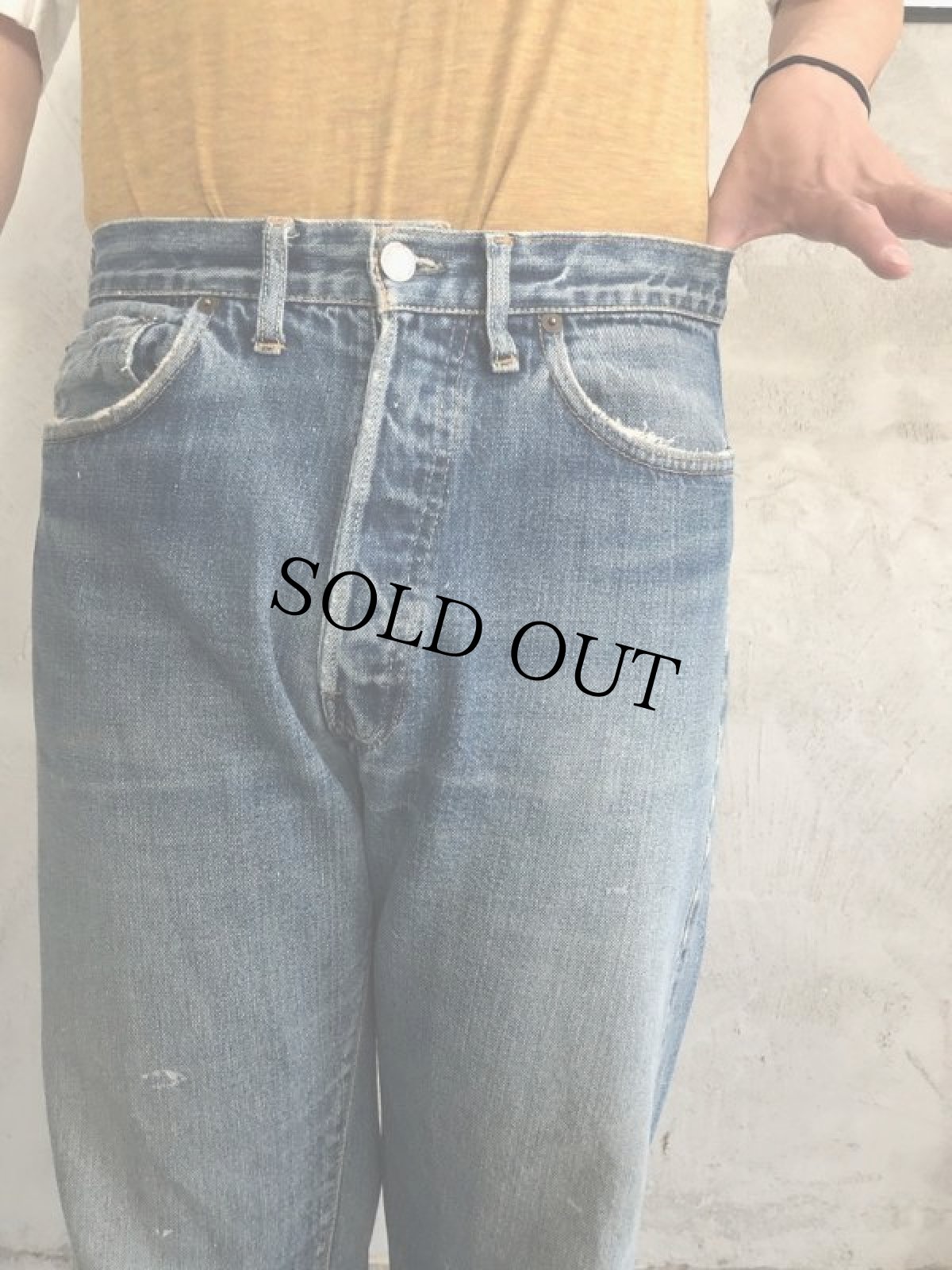 画像7: 70's Levi's 501 66前期 デニムパンツ W31 (7)