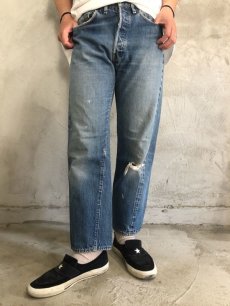 画像2: 70's Levi's 501 66前期 デニムパンツ W31 (2)