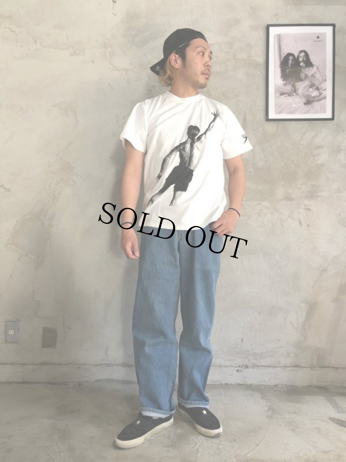 画像6: 70's Lee 77 BOSS OF THE ROAD サスペンダーボタン付きデニムペインターパンツ (6)