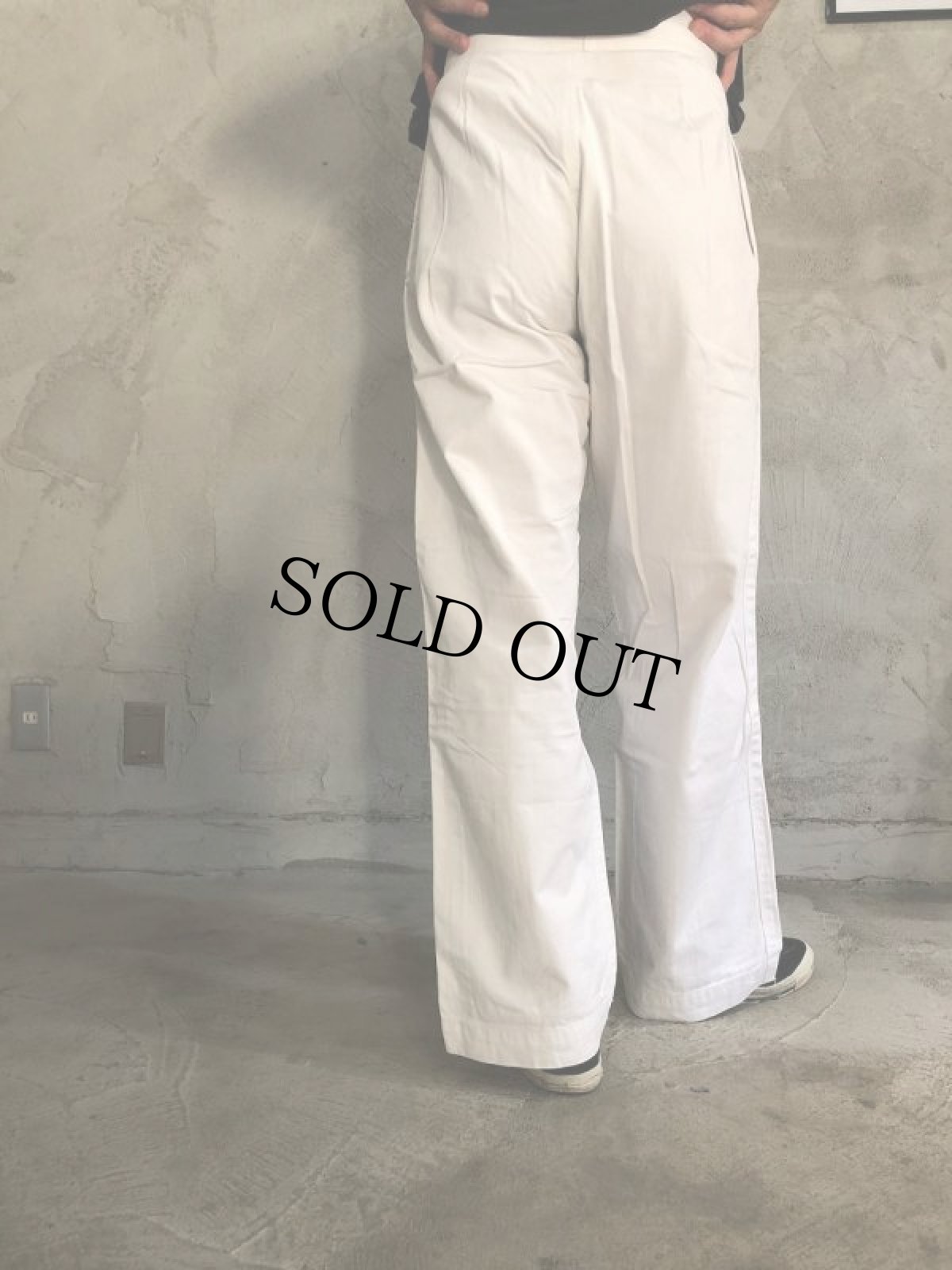 画像4: 40's Royal Navy Working Trouthers W29 (4)