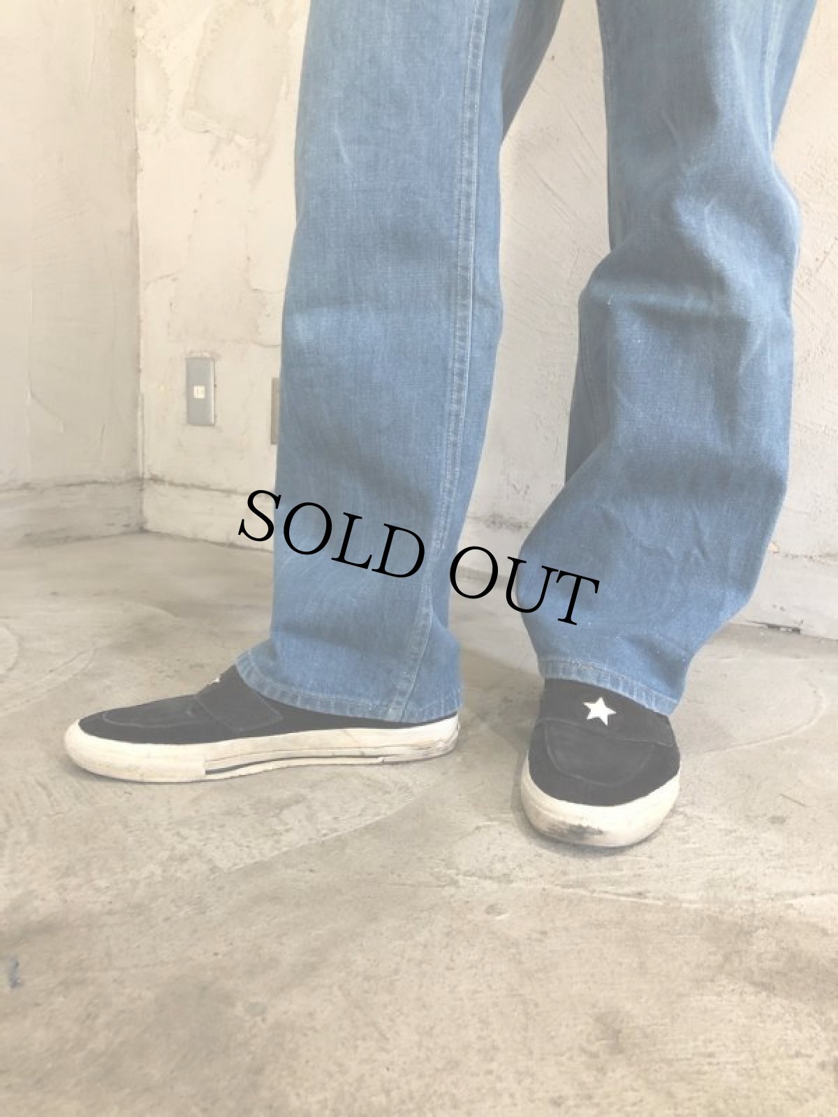 画像8: 70's Lee 77 BOSS OF THE ROAD サスペンダーボタン付きデニムペインターパンツ (8)