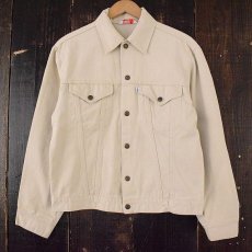 画像1: 70's〜 Levi's USA製 生成りデニムジャケット 38 (1)