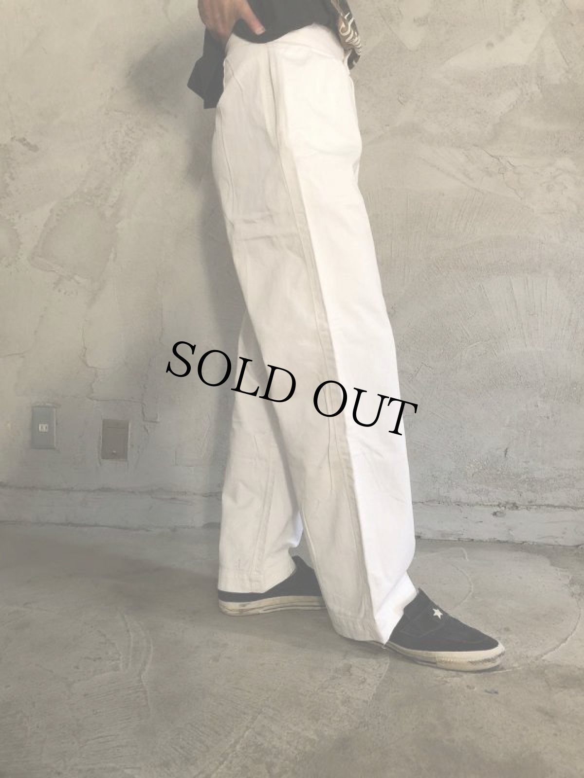 画像3: 40's Royal Navy Working Trouthers W29 (3)