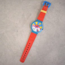 画像2: 80's PETER MAX NEO MAX "SAVE THE RAIN FOREST'S" Watch (2)