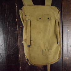 画像2: 40's WWII U.S. ARMY M1928 Haversack (2)