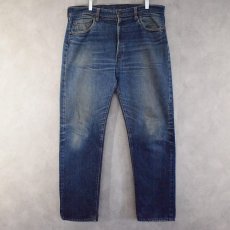 画像1: 60's〜70's LEVI'S 505 BIGE デニムパンツ W37 (1)